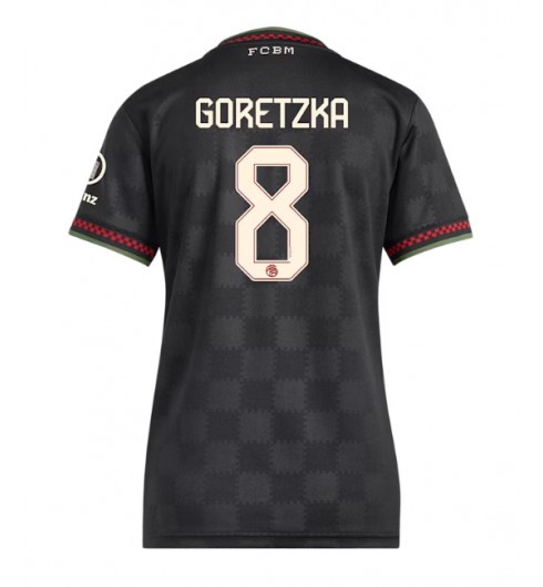 Bayern Munich Leon Goretzka #8 Tredjedrakt Dame 2025-26 Korte ermer Bayern Munich Leon Goretzka #8 Tredjedrakt Dame 2025-26 Korte ermer